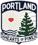 ตรา Portland Hearts of Pine